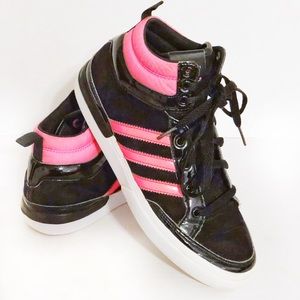 Adidas 3 Stripe 2011 Retro High Top Sneakers US  6